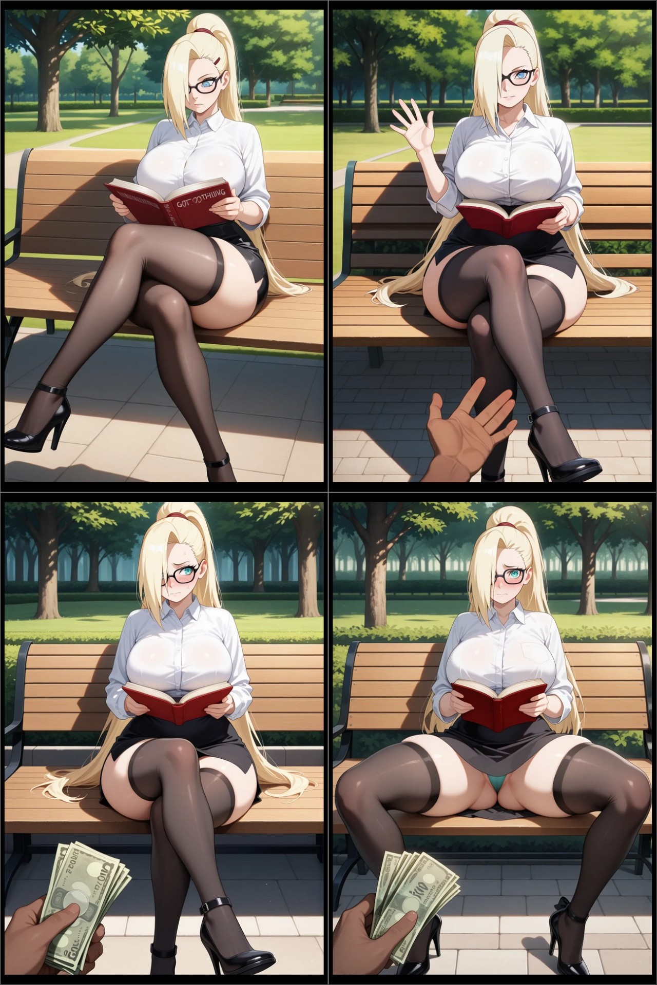  Ambiguous Imagination: Ino Yamanaka x BBC Porn Comics english 01