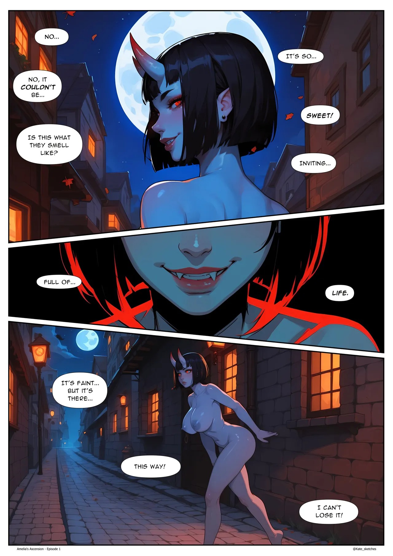 Amelia's Ascension Part 1: A New Pet Porn Comics english 06