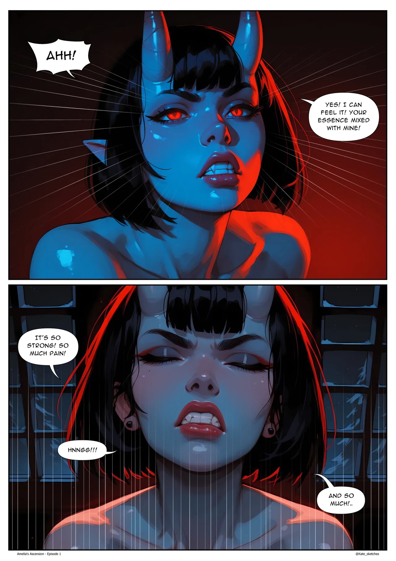 Amelia's Ascension Part 1: A New Pet Porn Comics english 29