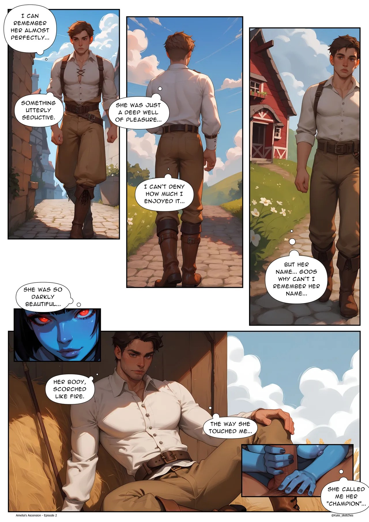 Amelia's Ascension Part 2: A Warning Porn Comics english 08