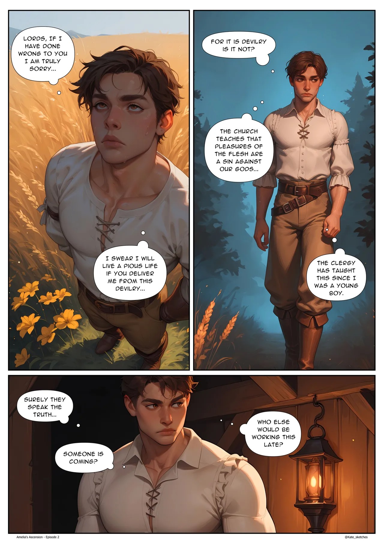 Amelia's Ascension Part 2: A Warning Porn Comics english 10