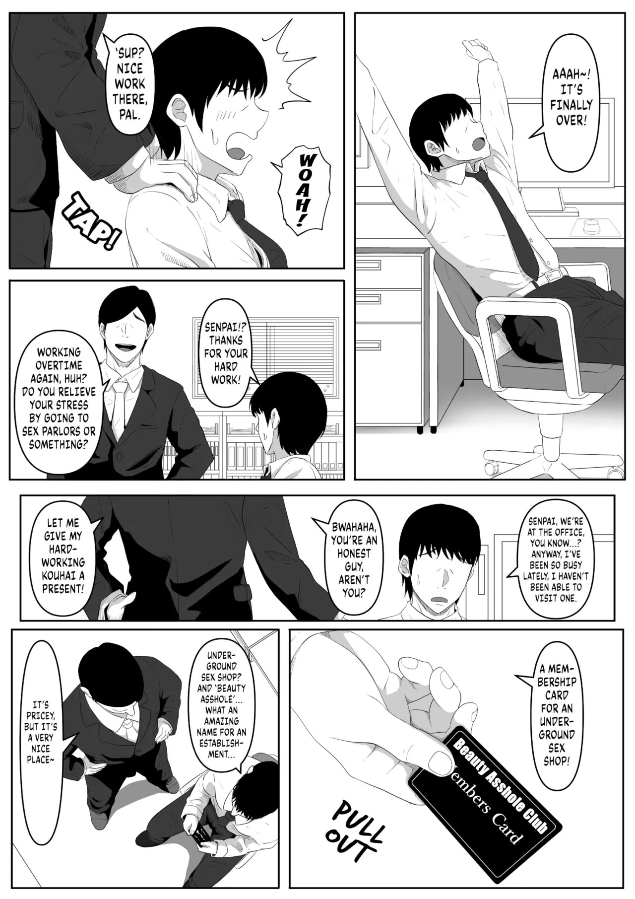 Beautiful Asshole Club By Goma Gorilla Porn Comics english 02