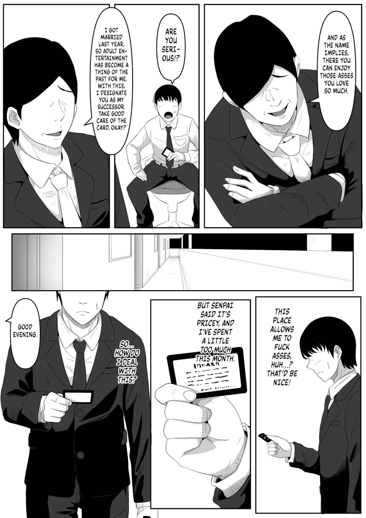 Beautiful Asshole Club By Goma Gorilla Porn Comics english 03
