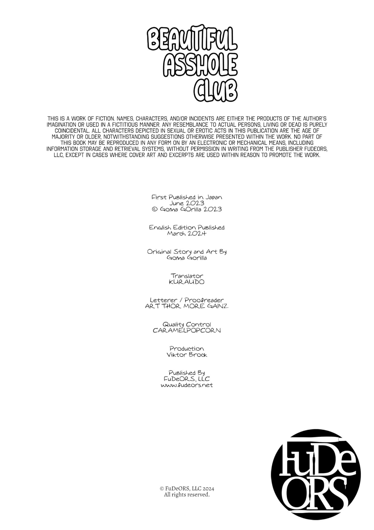 Beautiful Asshole Club By Goma Gorilla Porn Comics english 48