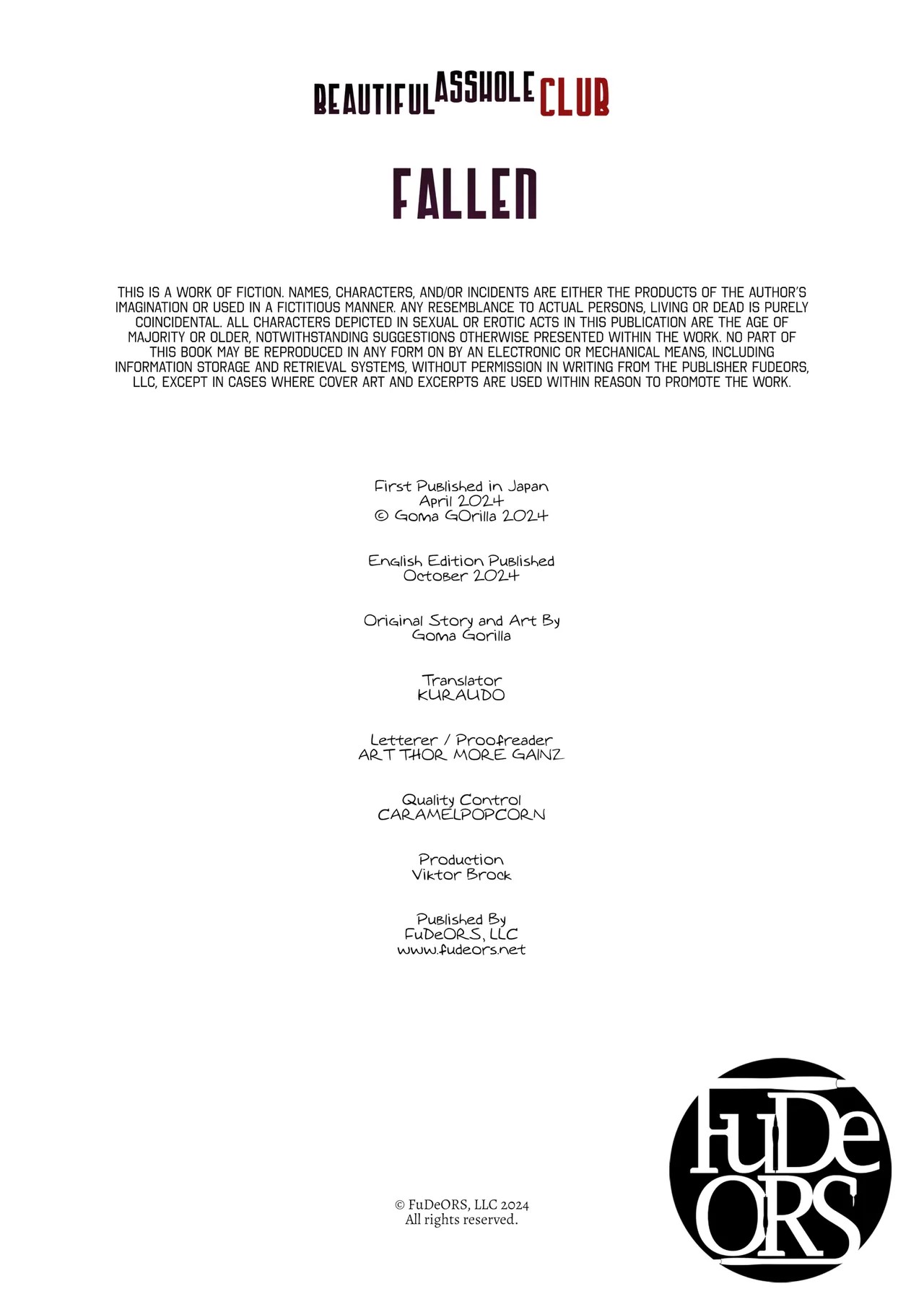 Beautiful Asshole Club Fallen Porn Comics english 55