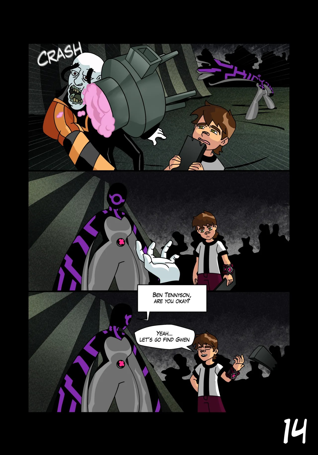 Ben 10: Chaquetrix Part 13 Porn Comics english 15