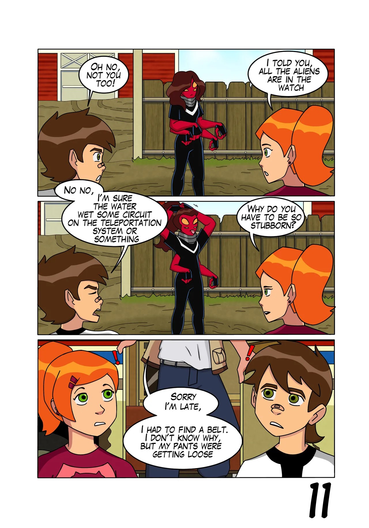 Ben 10: Chaquetrix Part 14 Porn Comics english 12