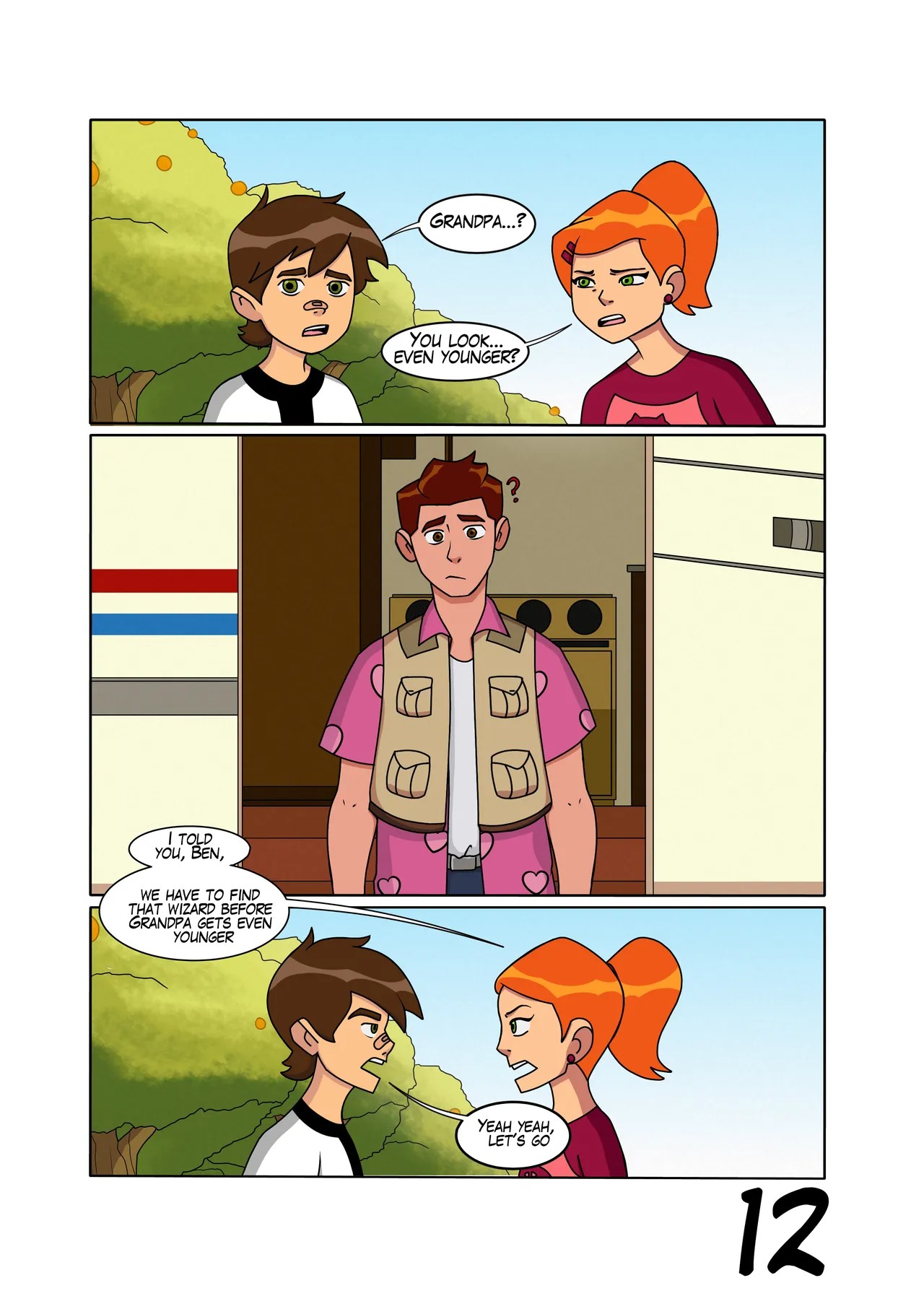 Ben 10: Chaquetrix Part 14 Porn Comics english 13