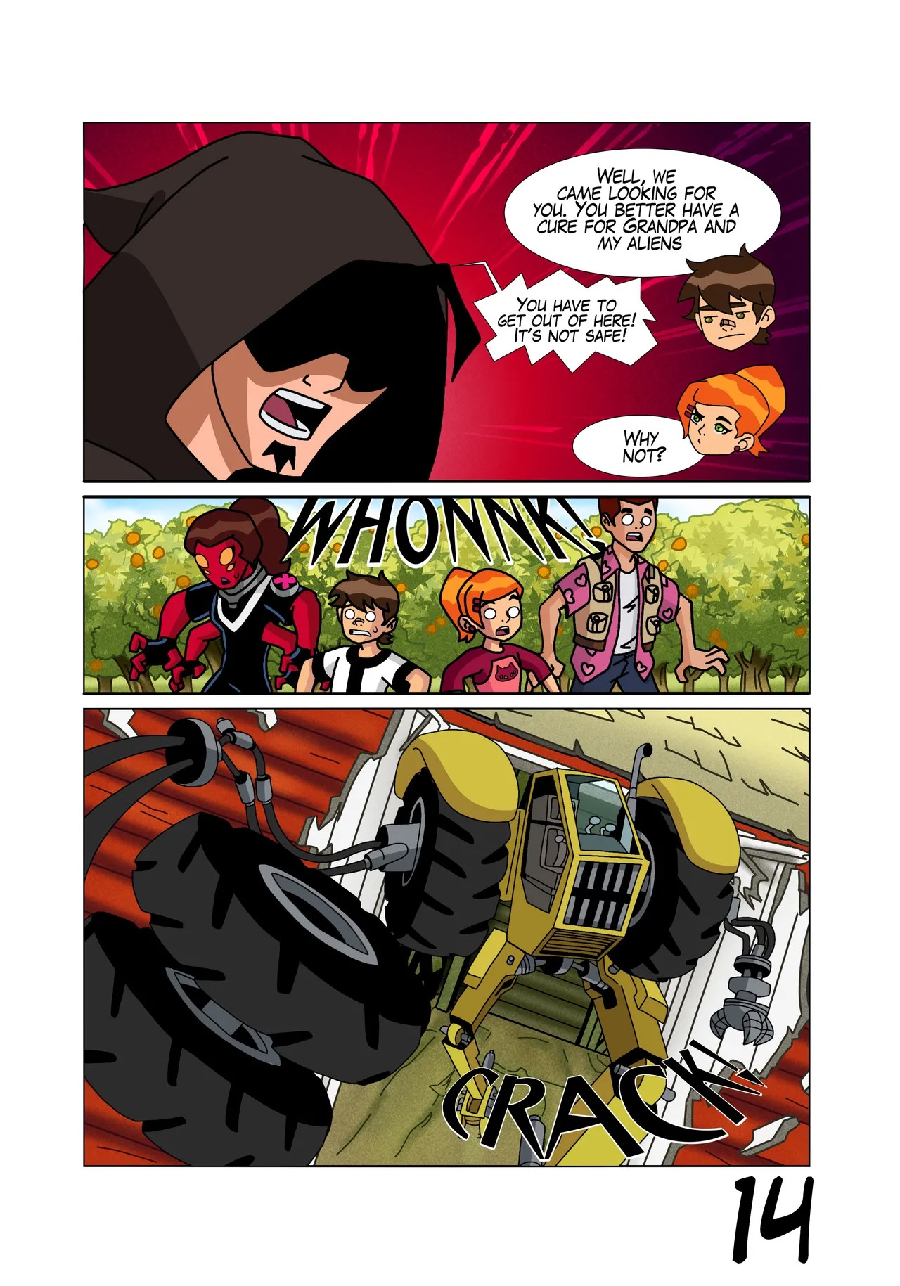 Ben 10: Chaquetrix Part 14 Porn Comics english 15