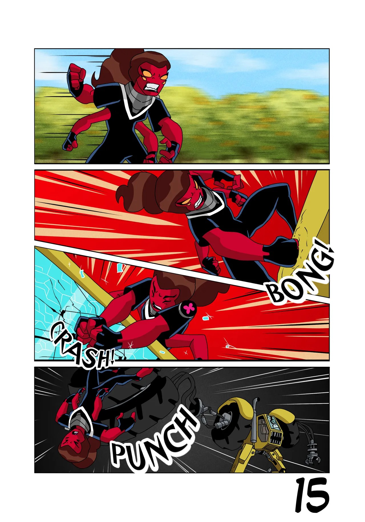 Ben 10: Chaquetrix Part 14 Porn Comics english 16