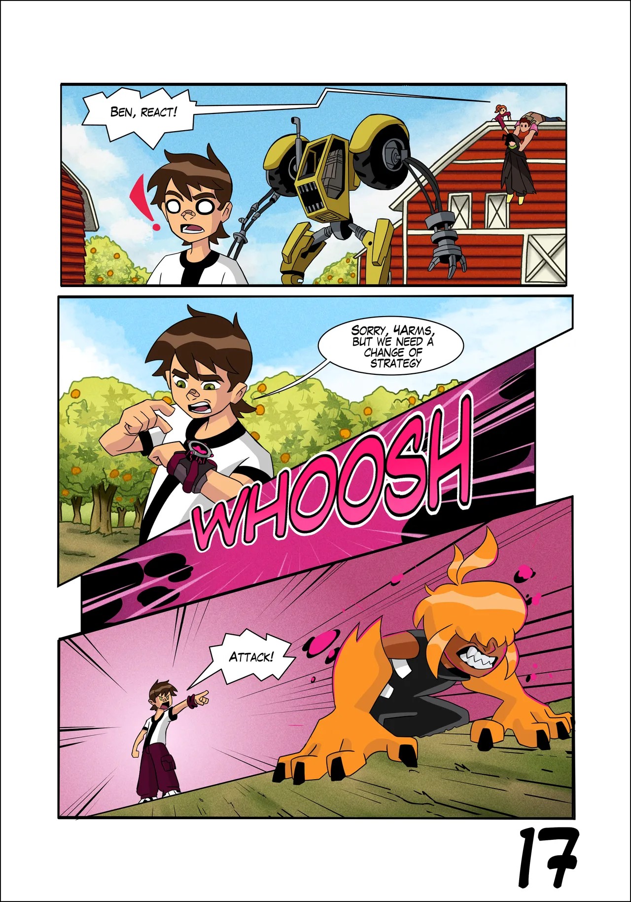 Ben 10: Chaquetrix Part 14 Porn Comics english 18
