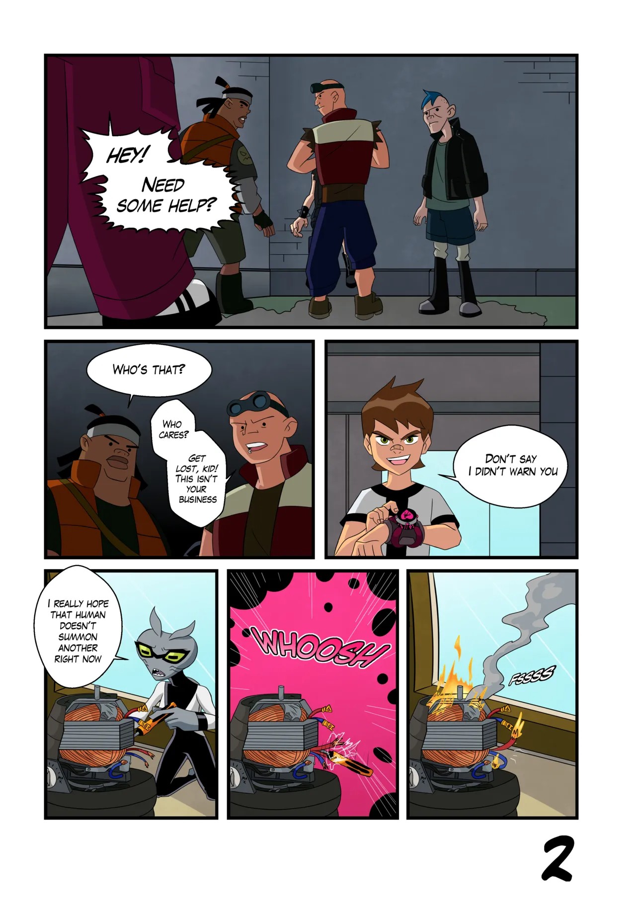 Ben 10: Chaquetrix Part 16 Porn Comics english 03