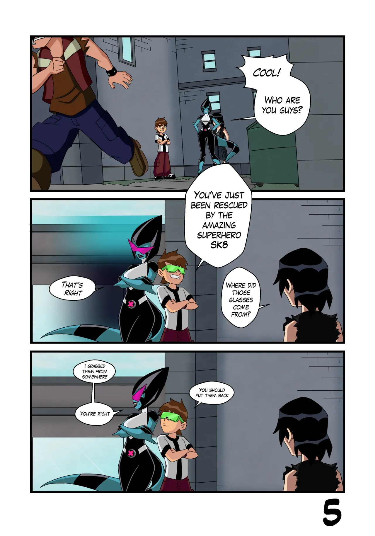 Ben 10: Chaquetrix Part 16 Porn Comics english 06