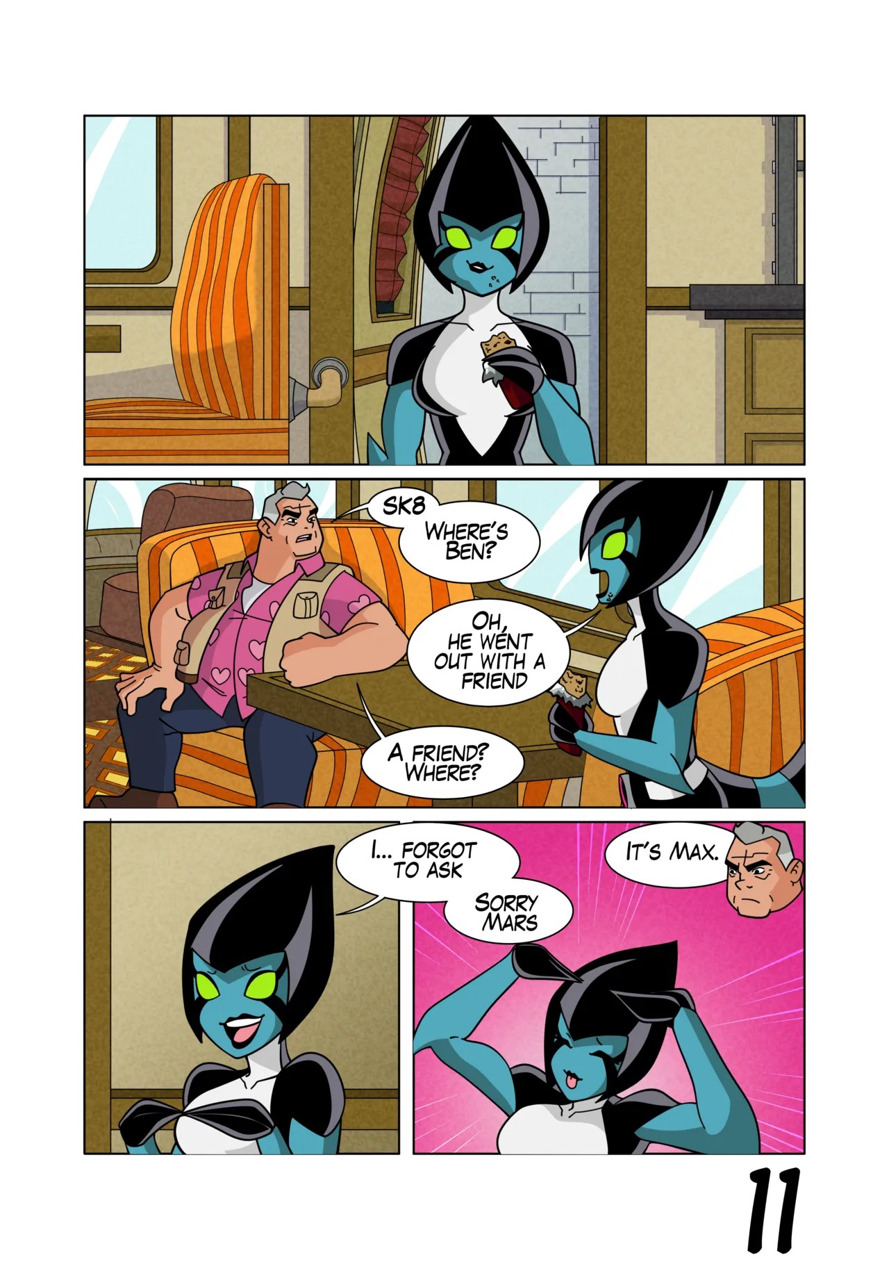 Ben 10: Chaquetrix Part 16 Porn Comics english 12