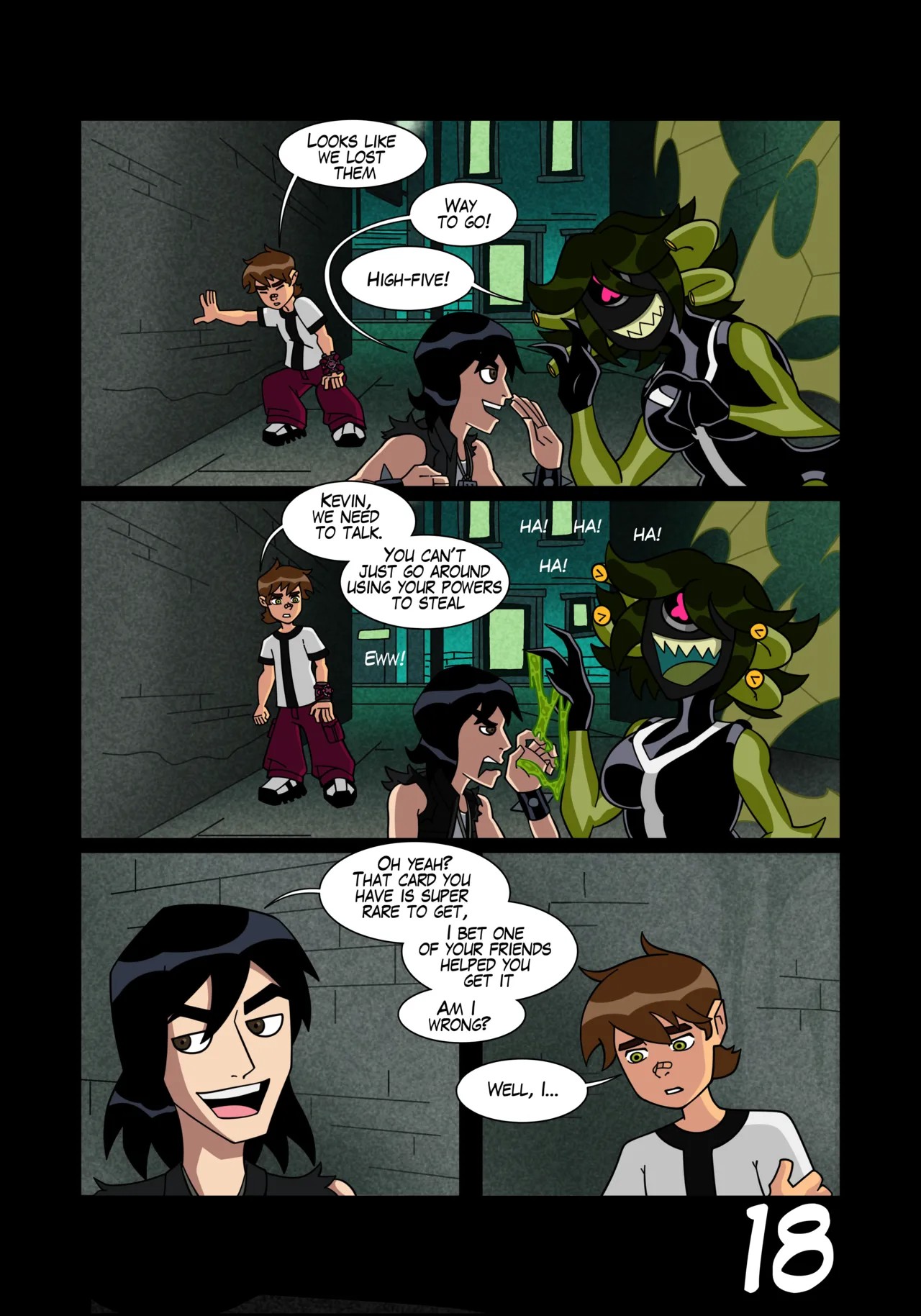 Ben 10: Chaquetrix Part 16 Porn Comics english 19