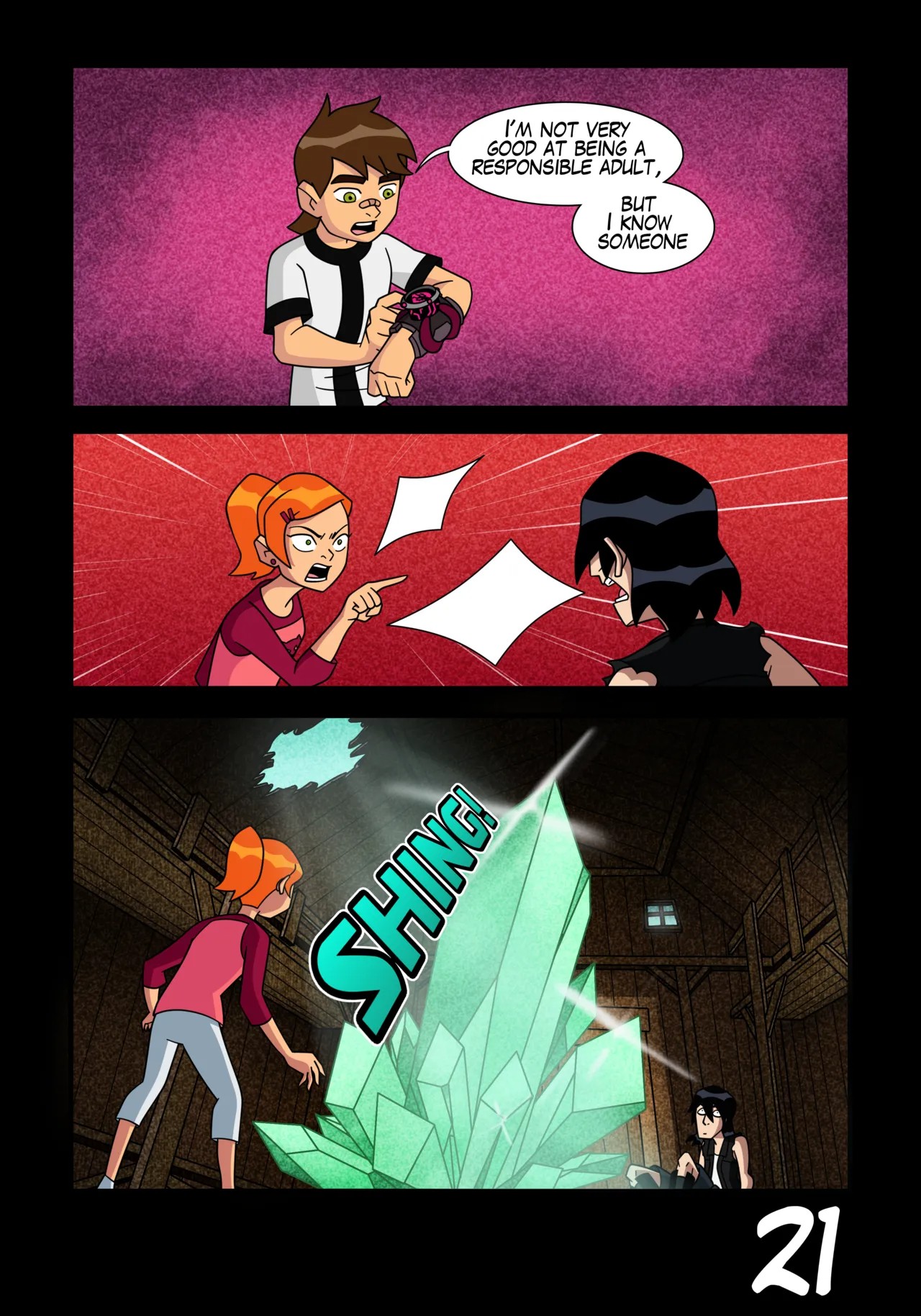 Ben 10: Chaquetrix Part 18 Porn Comics english 22