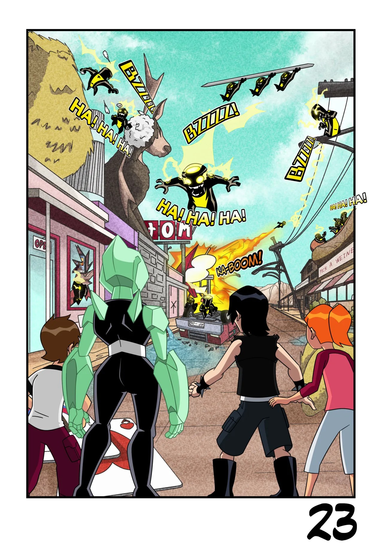 Ben 10: Chaquetrix Part 18 Porn Comics english 24
