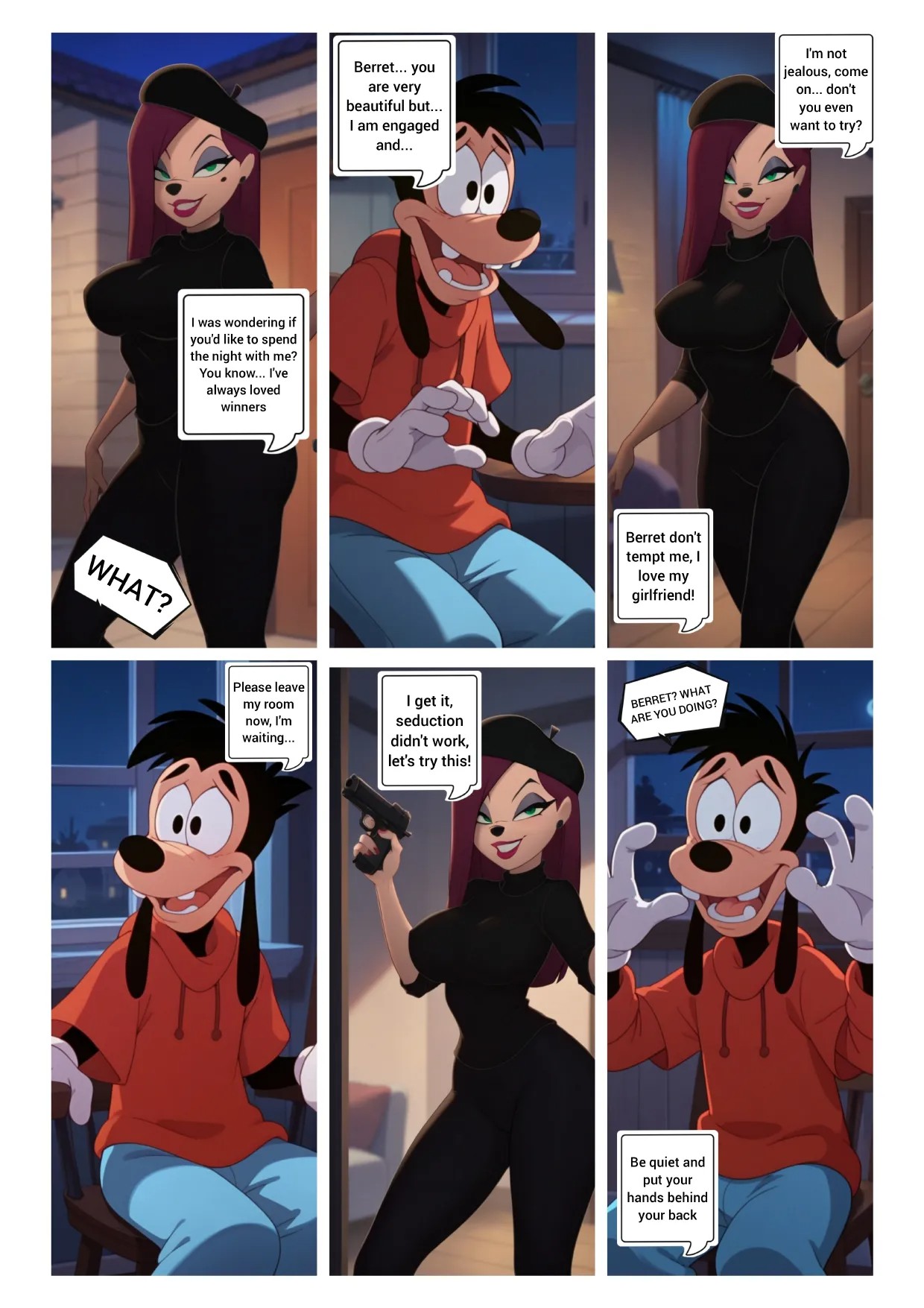 berret girl can't choose the right allies Porn Comics english 04