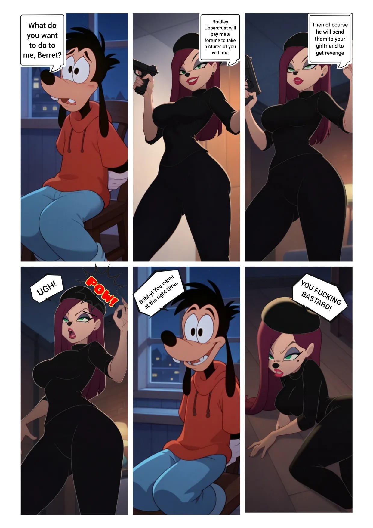 berret girl can't choose the right allies Porn Comics english 05