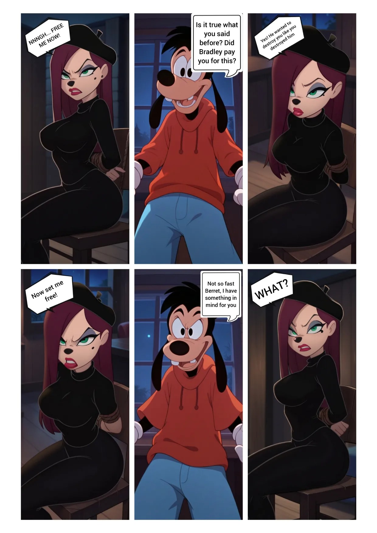 berret girl can't choose the right allies Porn Comics english 06