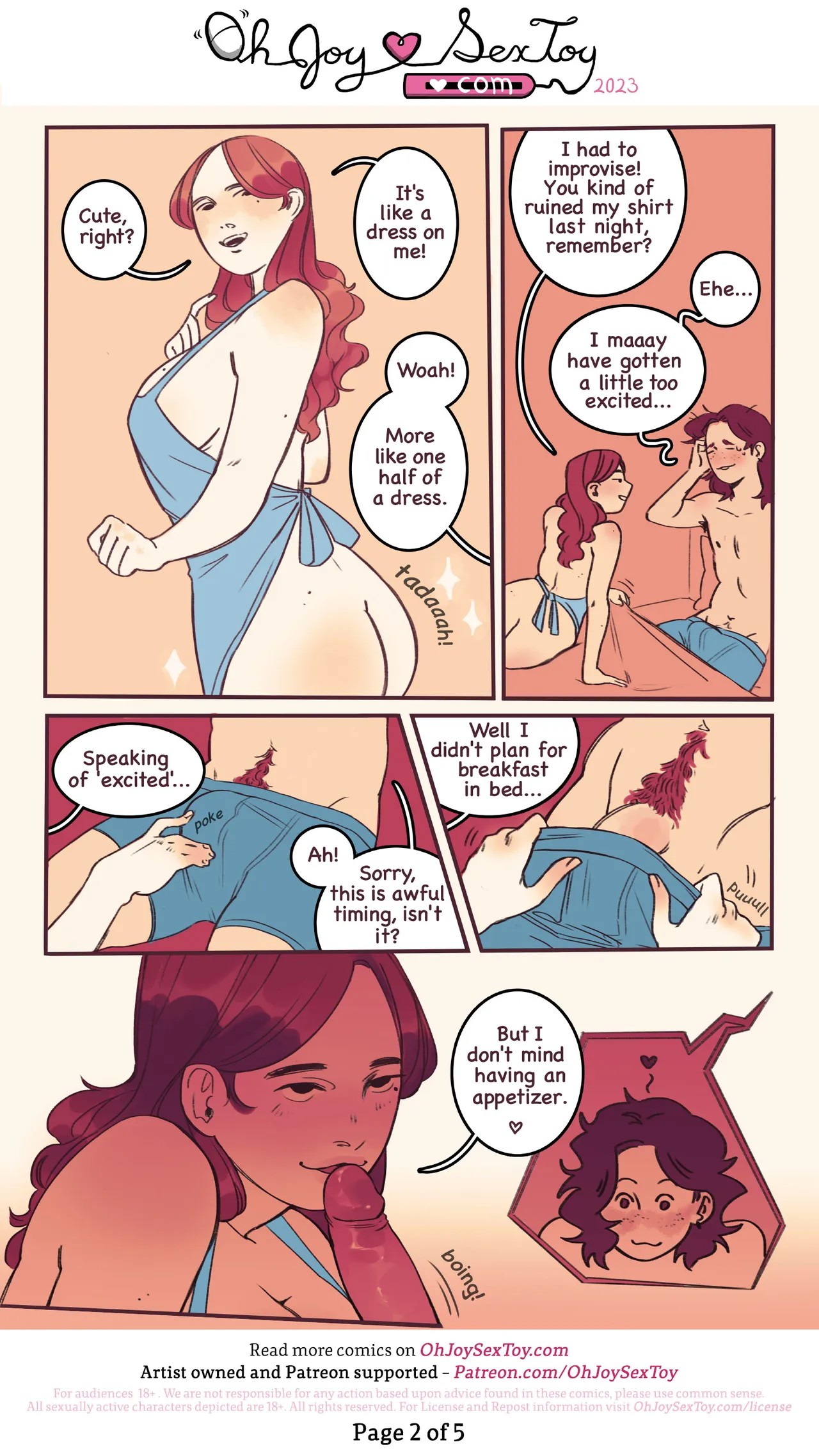 Breakfast In Bed Porn Comics english 02