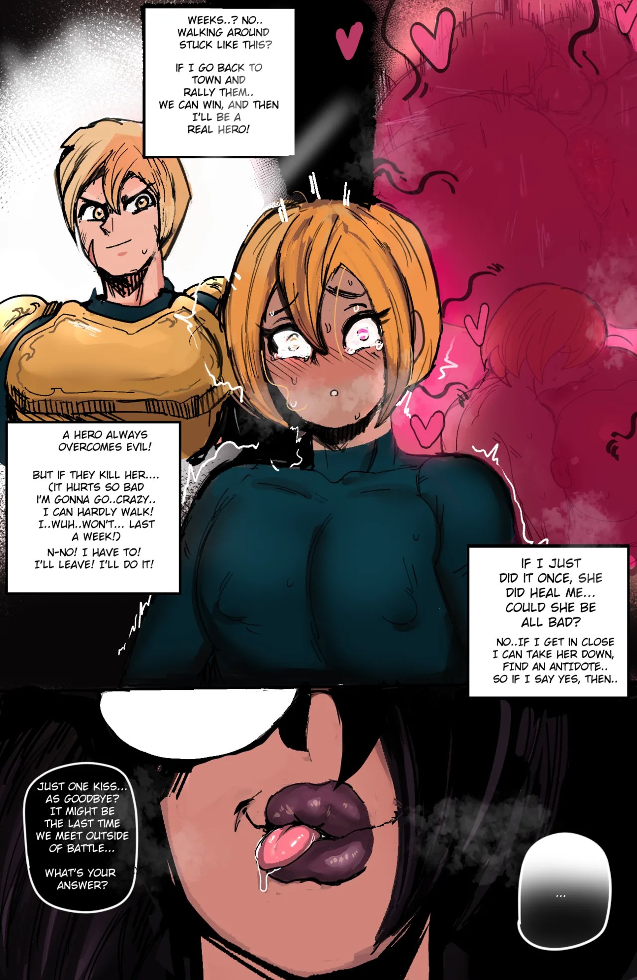 Captured By The Terror Of The Dark Forest! Porn Comics english 12