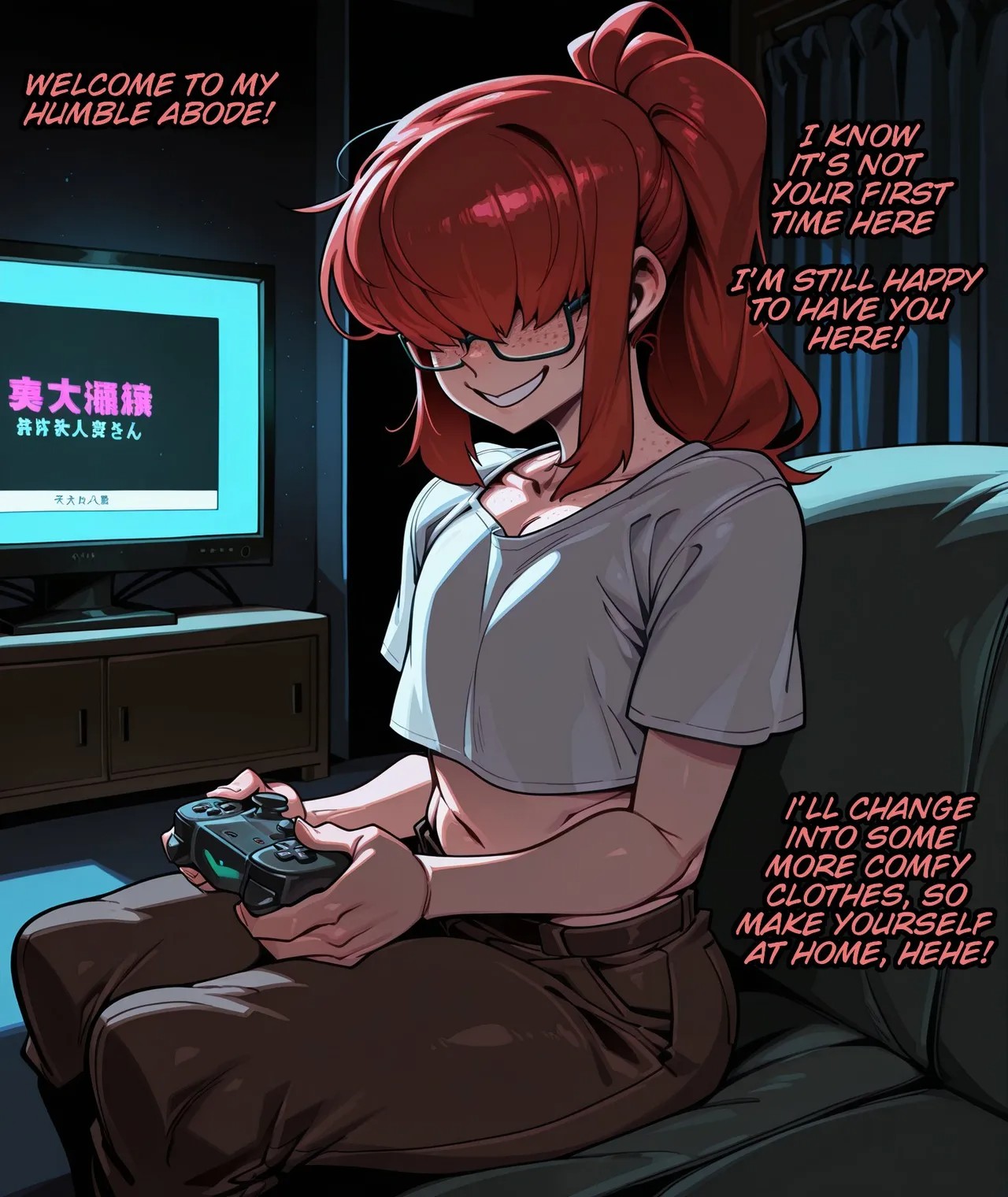Cheering Bro Up Porn Comics english 03