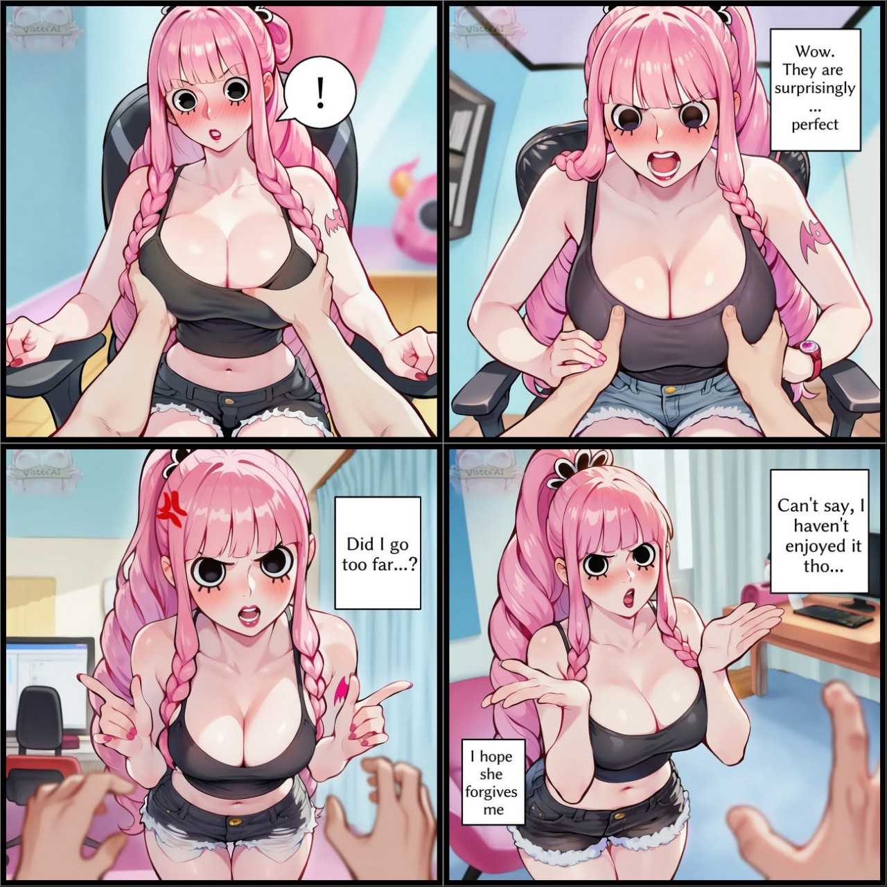 Childhood Friend's Visit Porn Comics english 03