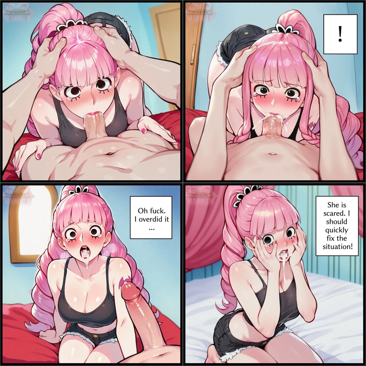 Childhood Friend's Visit Porn Comics english 06