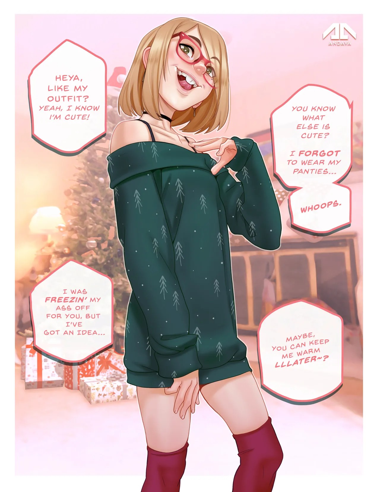 Christimas With Darcy Porn Comics english 02