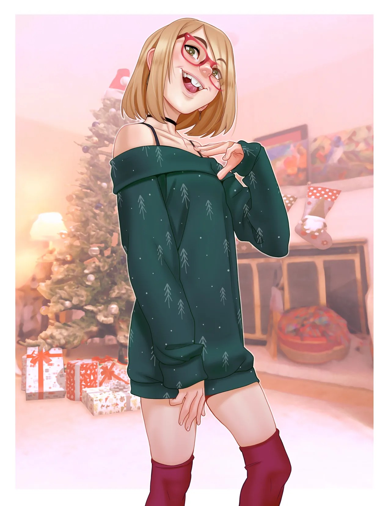Christimas With Darcy Porn Comics english 04