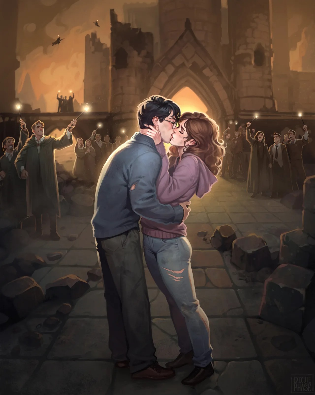 Chronicle of a Wizarding Couple Porn Comics english 02