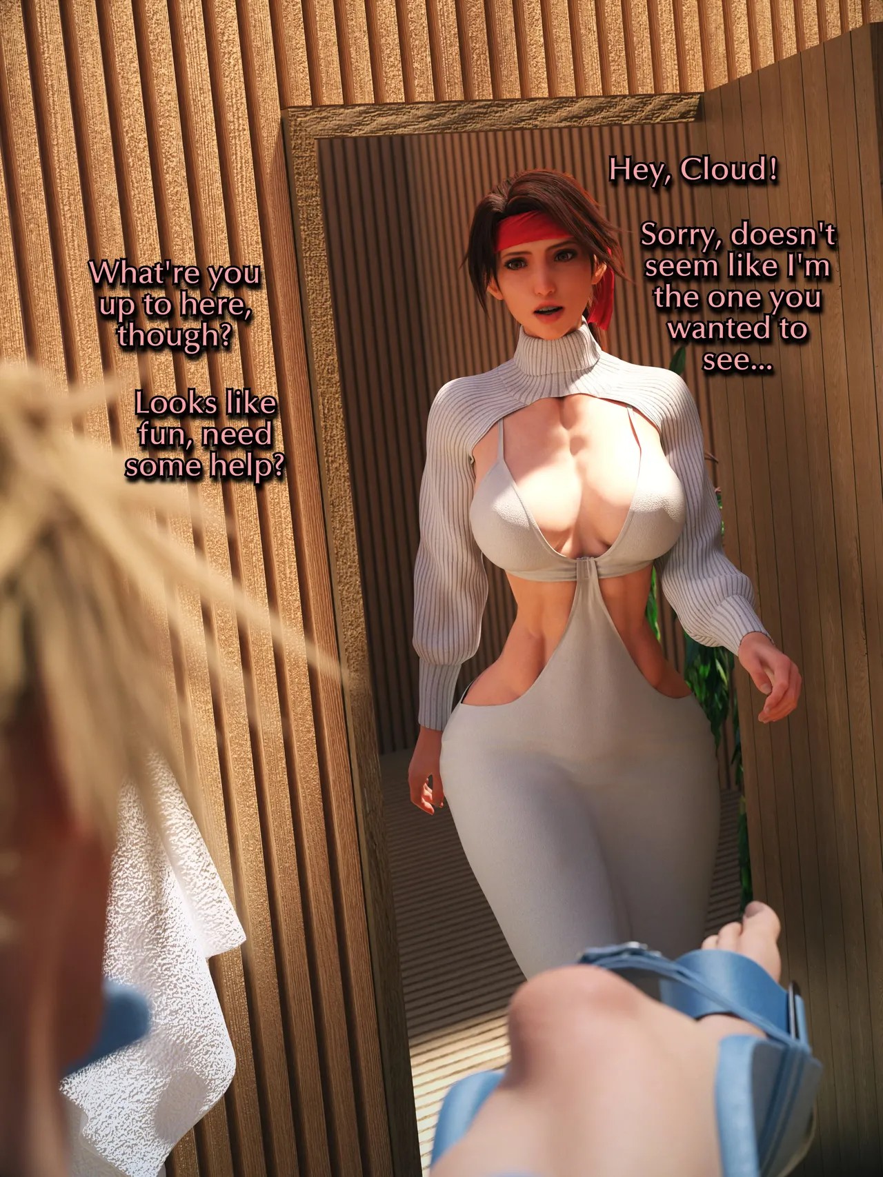 Cloud Restrained Porn Comics english 09