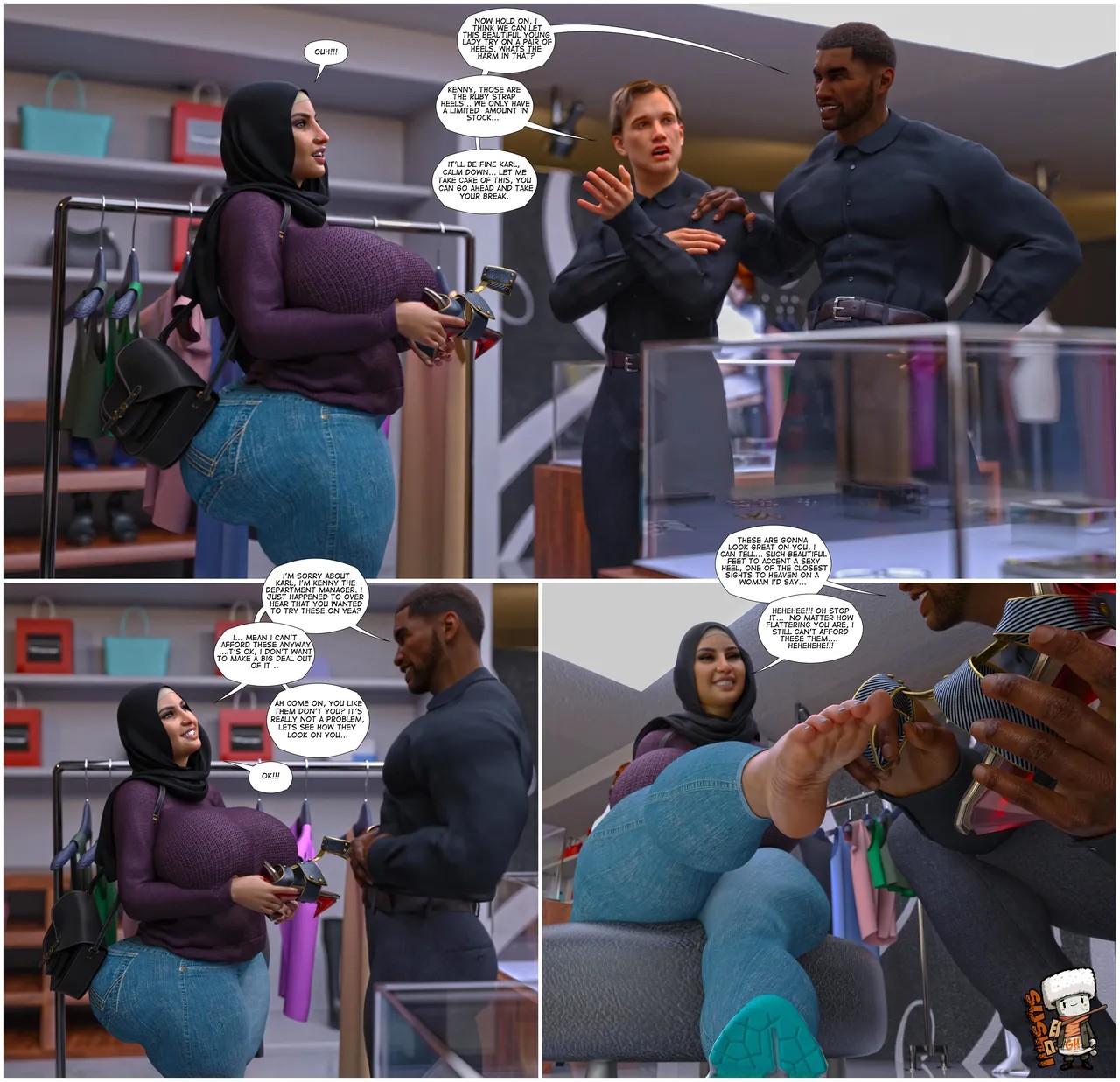 Customer Service Porn Comics english 02