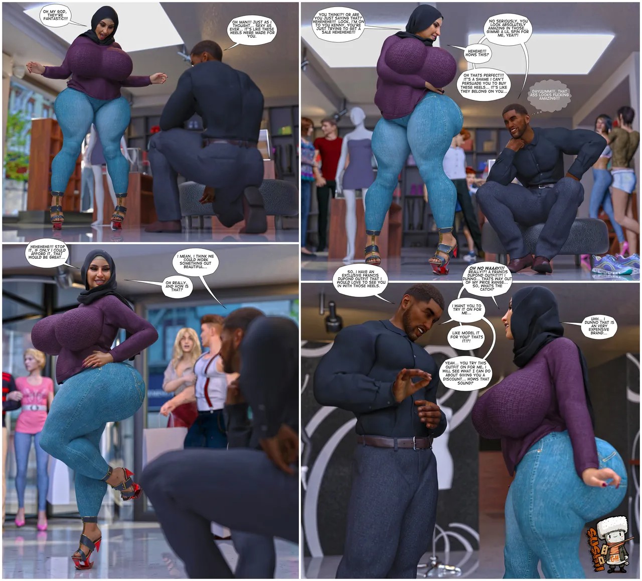 Customer Service Porn Comics english 03