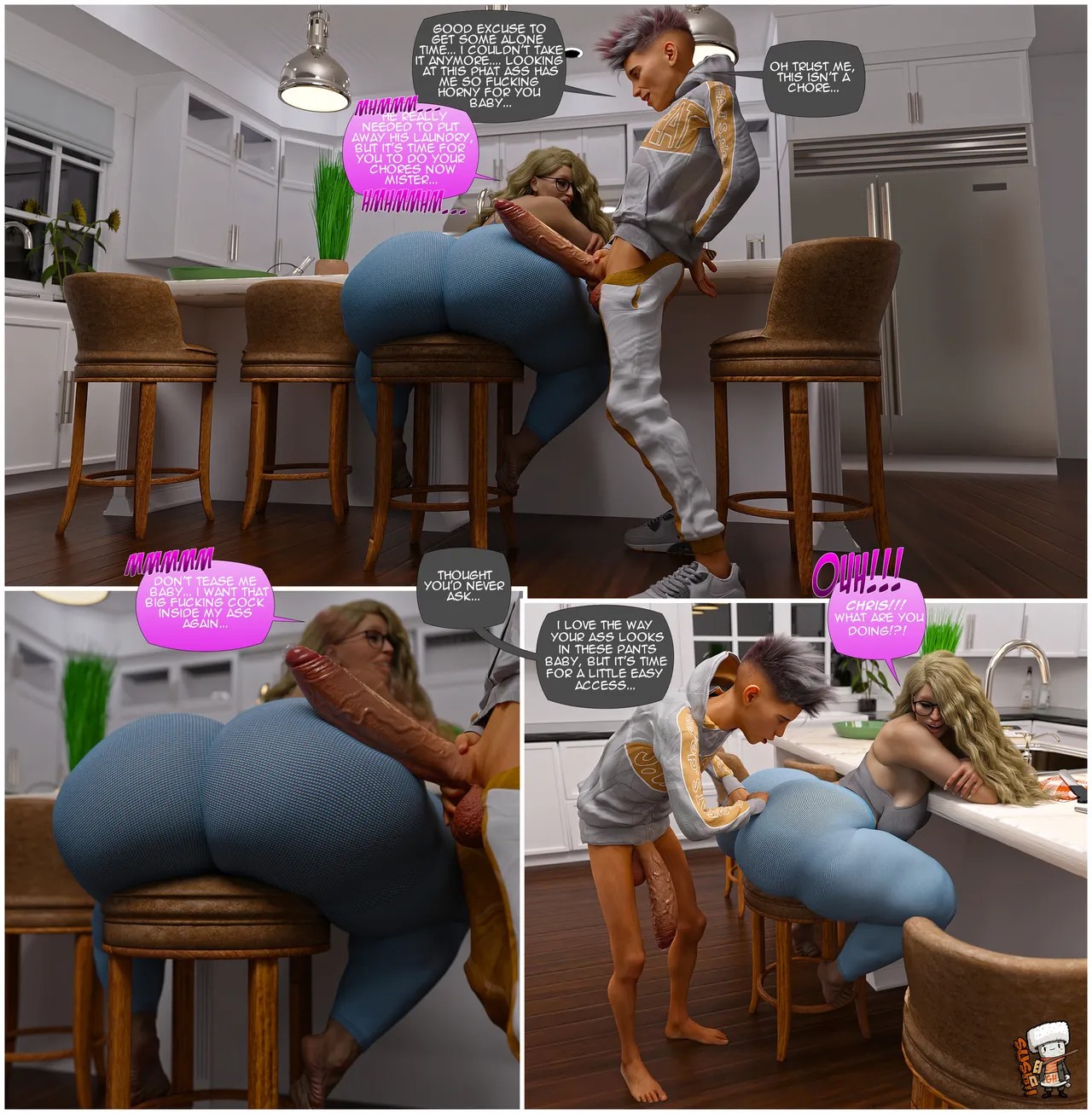 Daring Secrets Porn Comics english 19