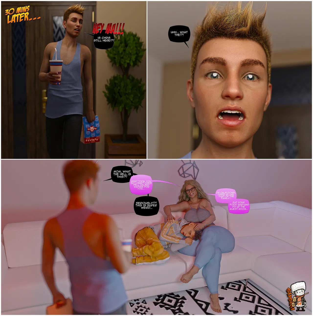 Daring Secrets Porn Comics english 41