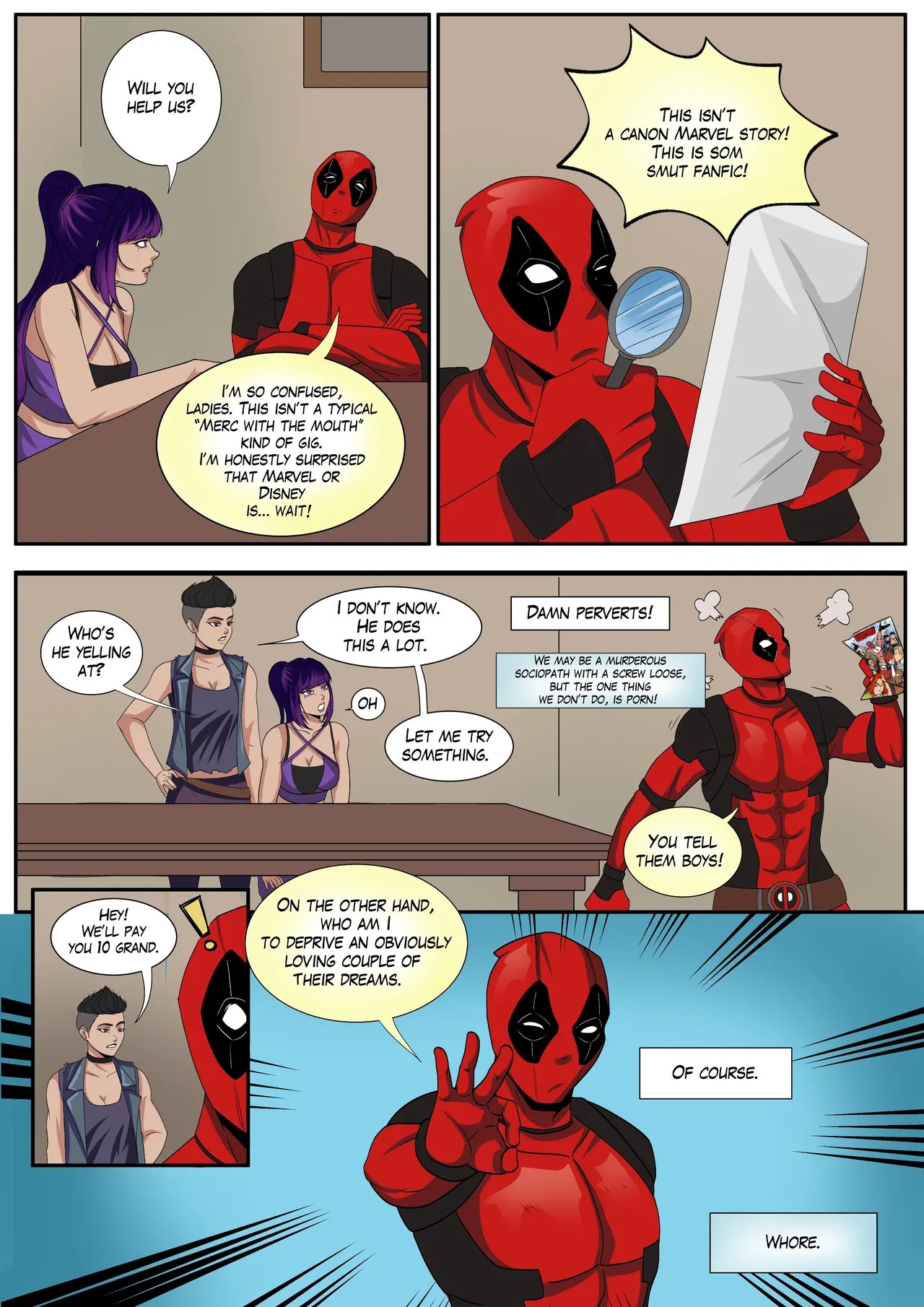 Deadpool: Canadian Made Porn Comics english 05