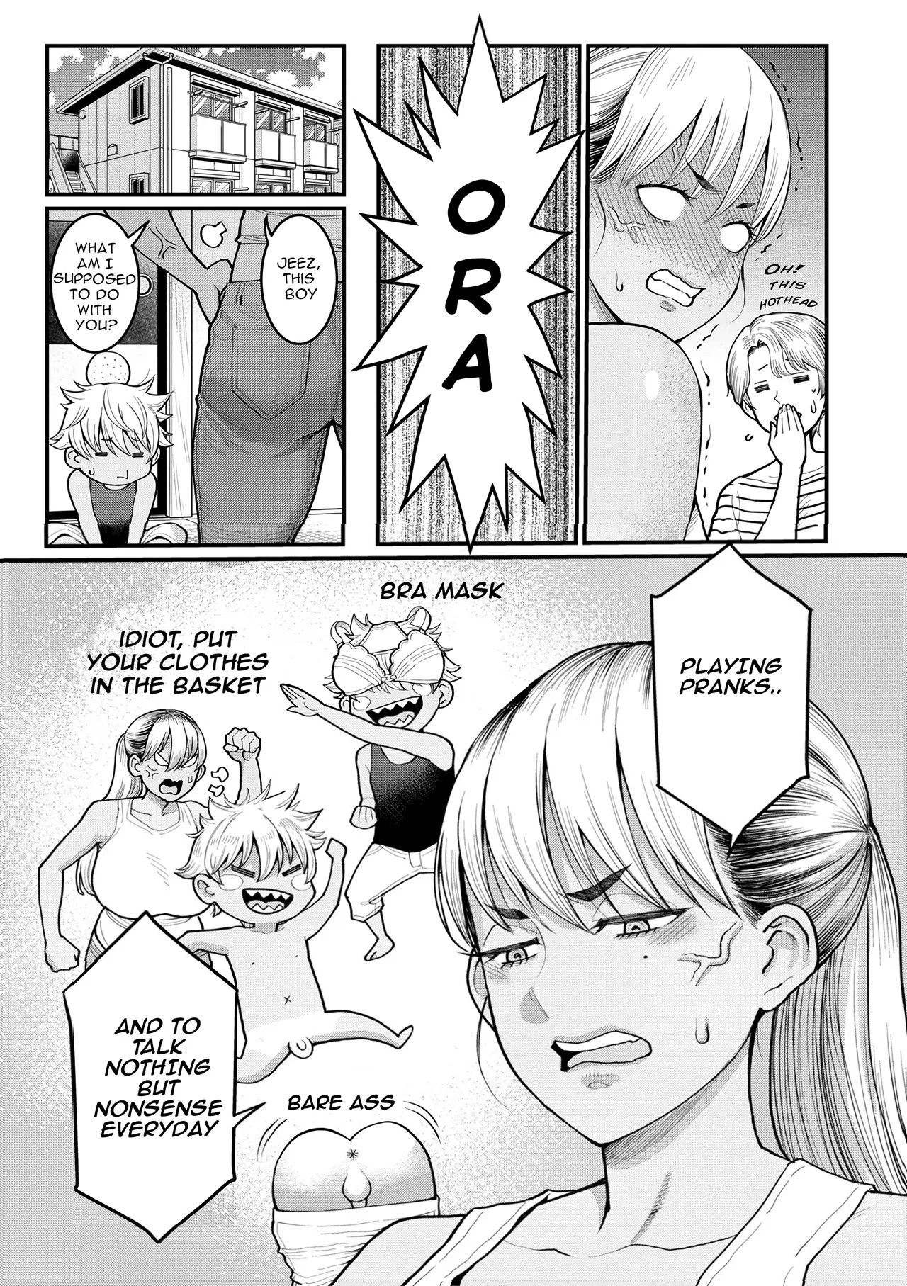 Demonic Torture! Sadistic, hairy, ex-juvenile delinquent mom trains her naughty son Porn Comics english 03
