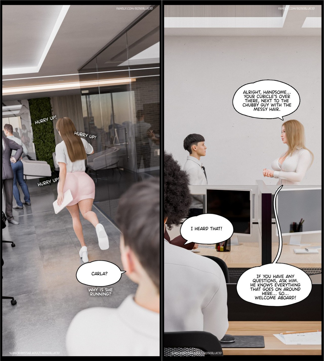 Dismissed By Rose Blue 3D Part 2 Porn Comics english 22