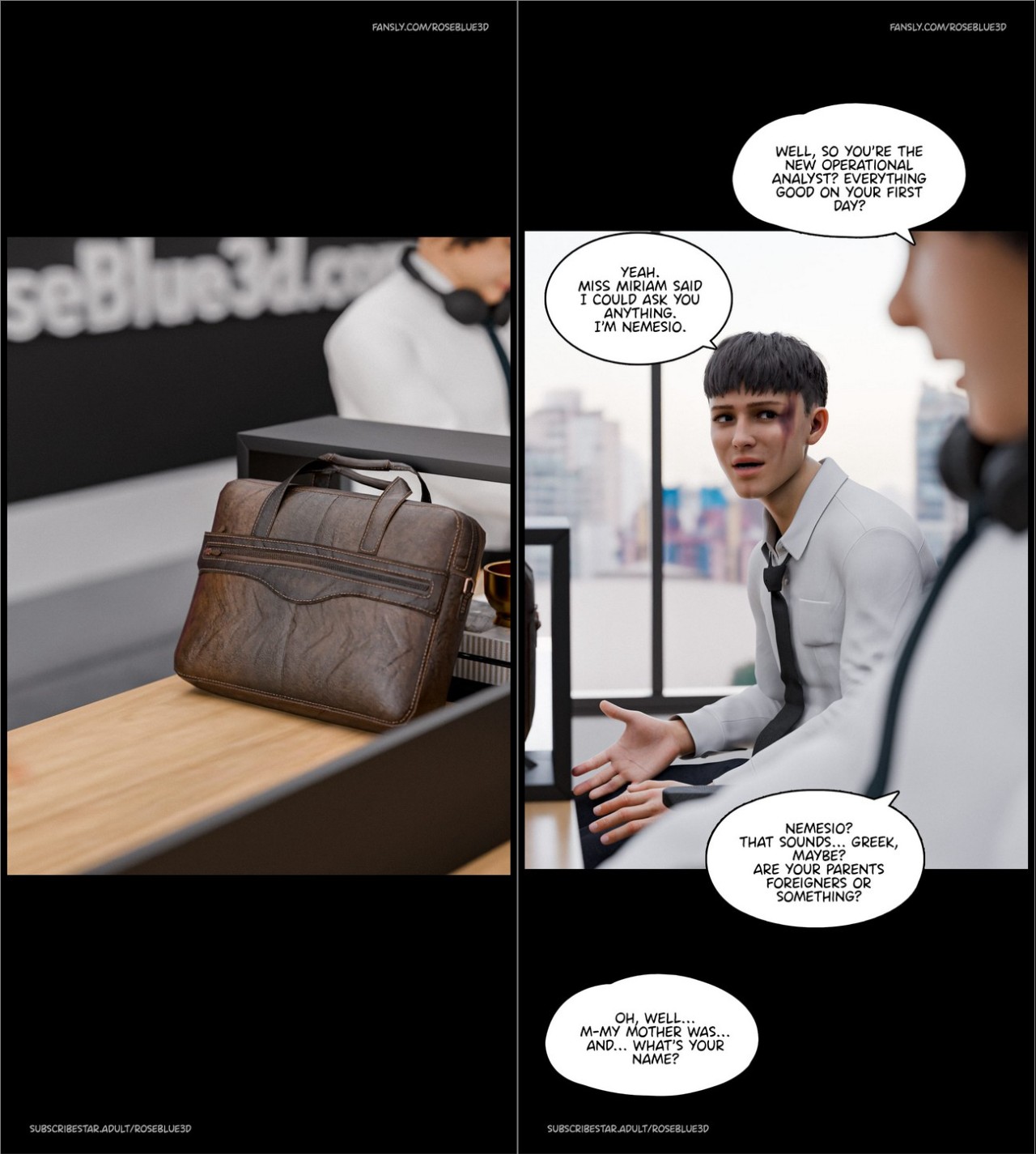 Dismissed By Rose Blue 3D Part 2 Porn Comics english 33