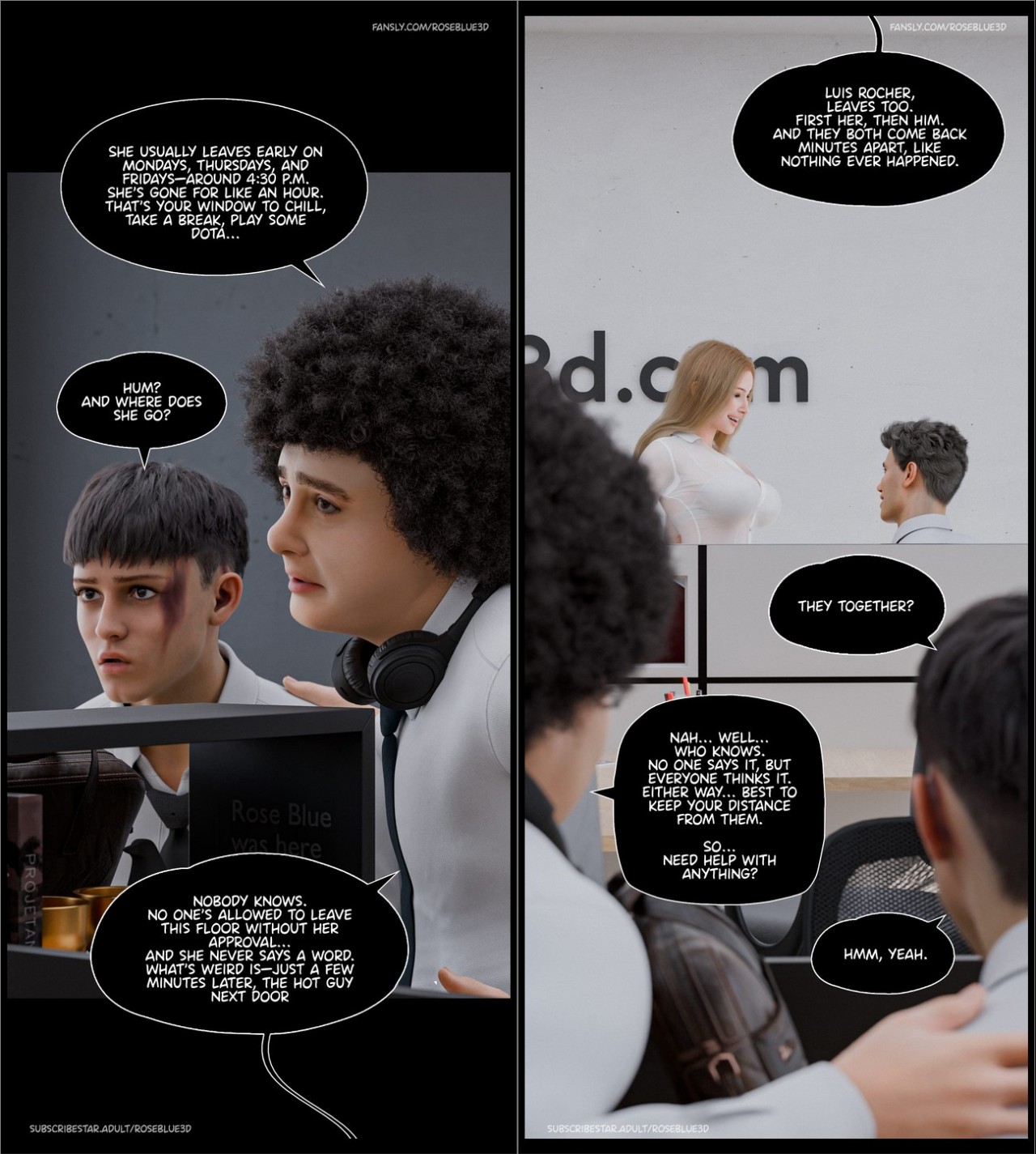 Dismissed By Rose Blue 3D Part 2 Porn Comics english 35