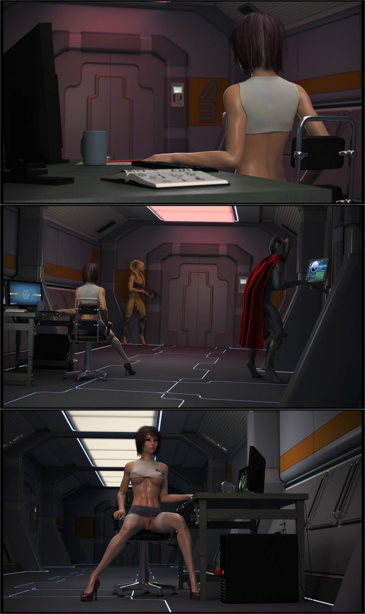 Elven Desires: Distress Signal Part 2 Porn Comics english 04