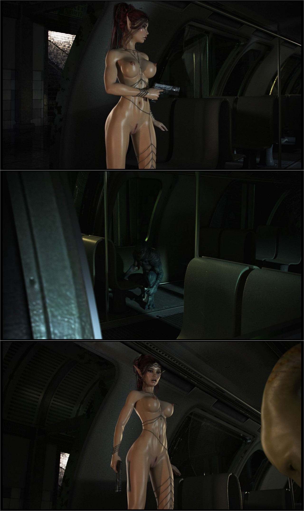 Elven Desires: Distress Signal Porn Comics english 05