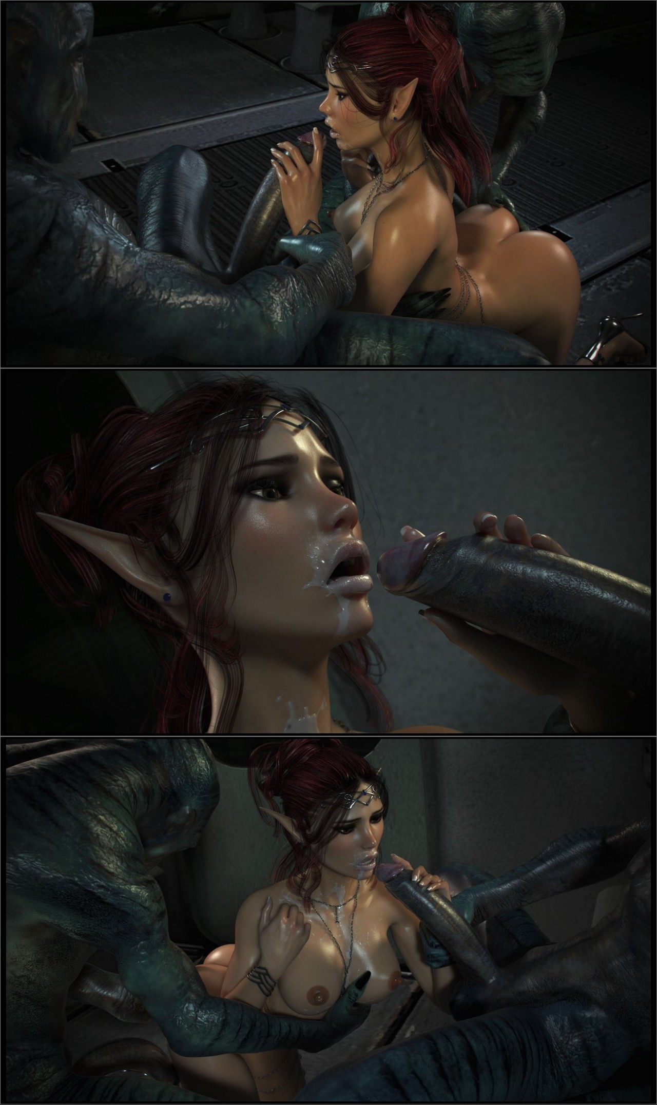 Elven Desires: Distress Signal Porn Comics english 28