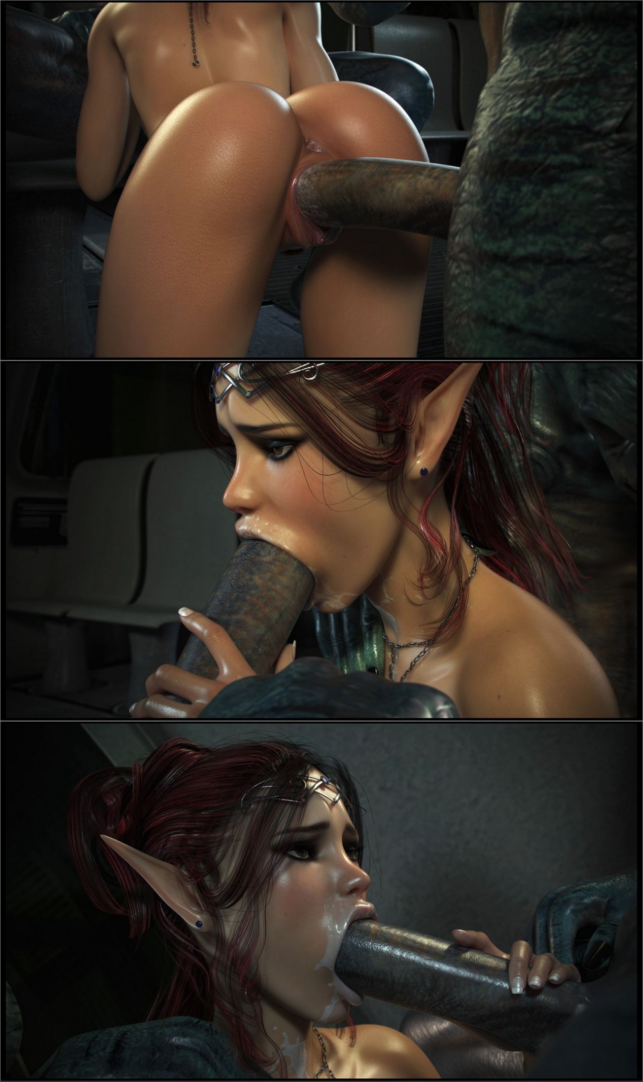 Elven Desires: Distress Signal Porn Comics english 31