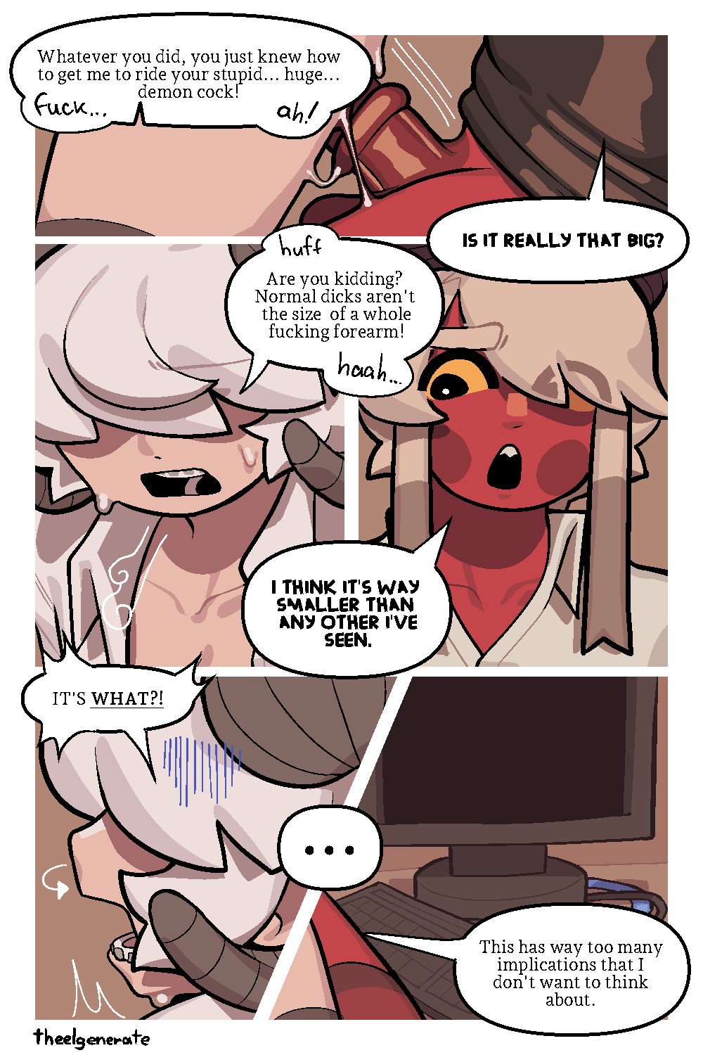 Employee Of The Month Porn Comics english 33