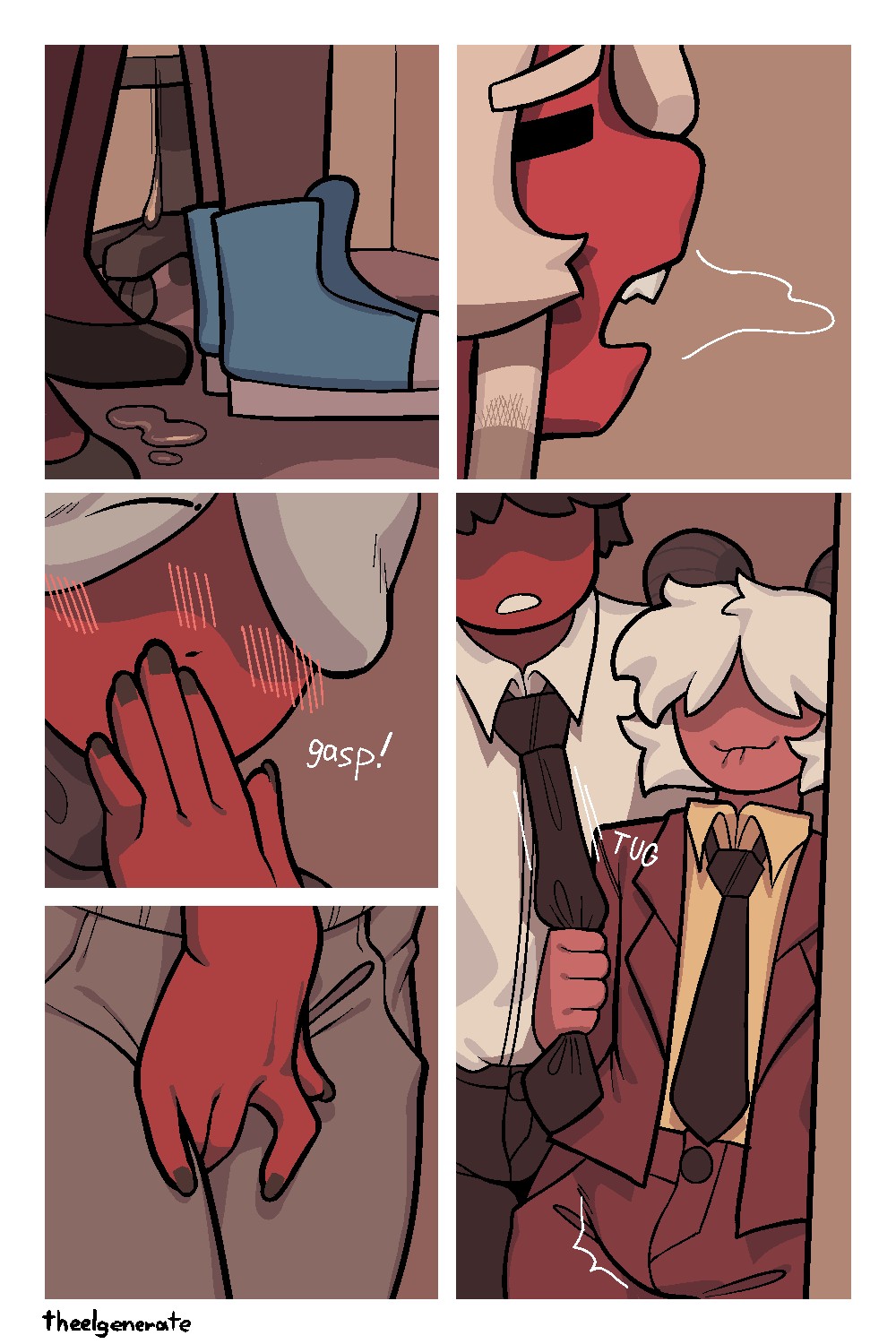 Employee Of The Month Porn Comics english 39