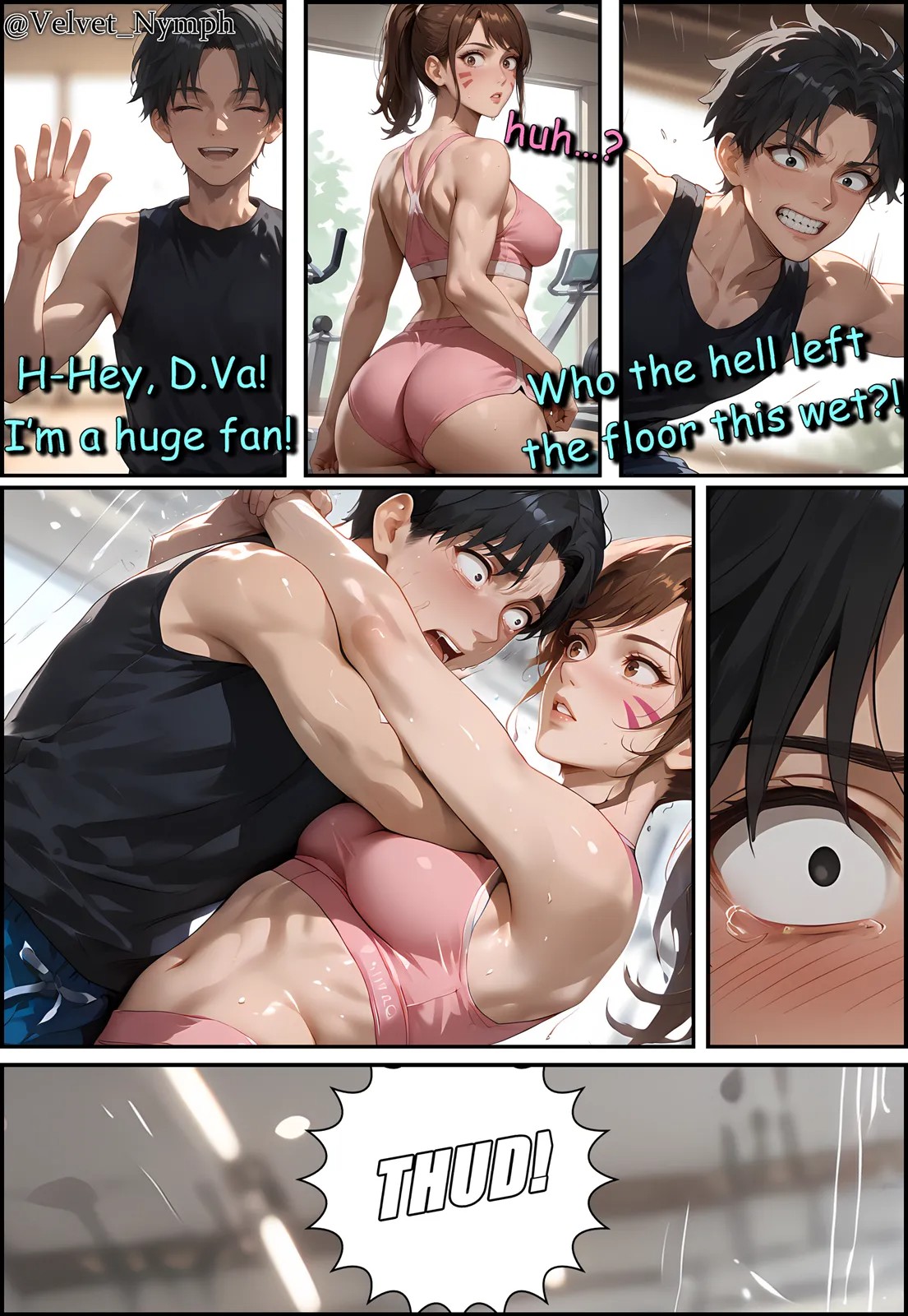 Fan Service: Gym Edition Porn Comics english 05