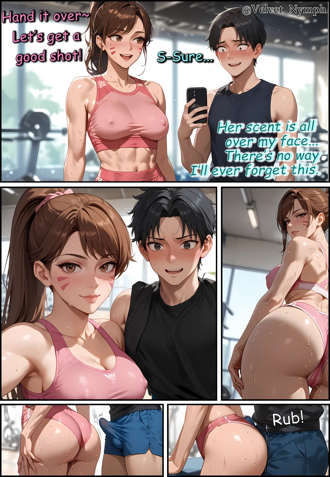 Fan Service: Gym Edition Porn Comics english 08